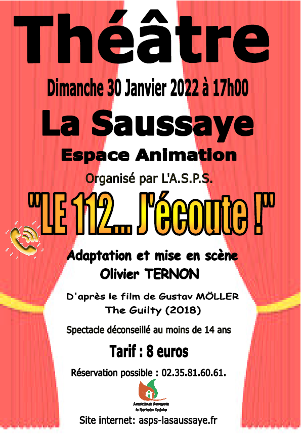 2201 Affiche spectacle theatre
