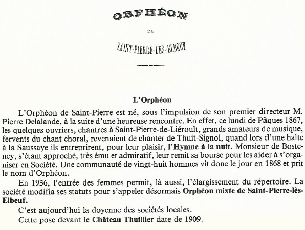 Chorale Orpheon texte 1
